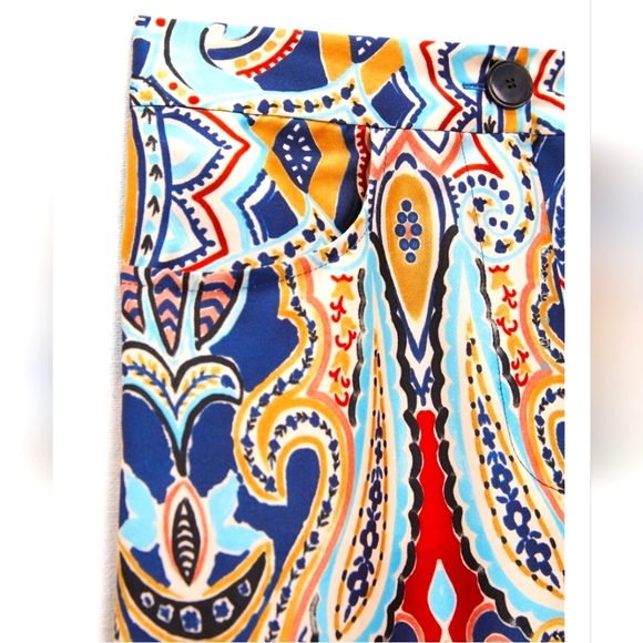 NWT Zara printed wide leg pants 👖 😍 - Picture 8 of 12